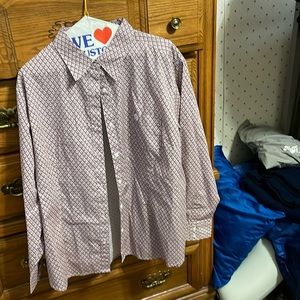 Wrangler long sleeve western shirt